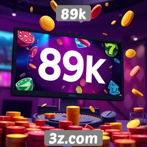 Análise das funcionalidades do site de jogos 89k