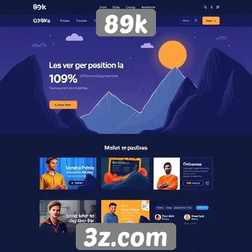 Facilidade de navegação e usabilidade do site 89k